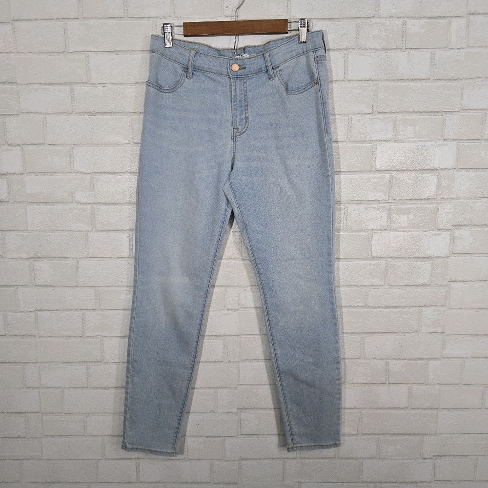 Old Navy super skinny mid-rise jeans